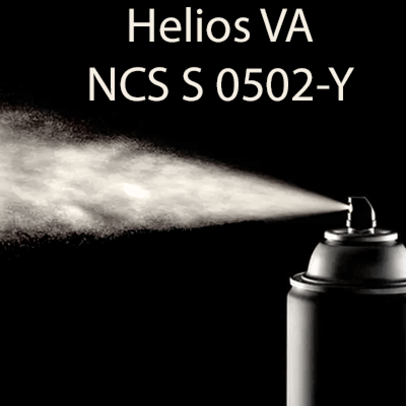 NCS S 0502-Y аерозольна антикорозійна матова грунт-емаль (вініл-акрилова) HELIOS VA - 400мл