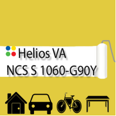 NCS S 1060-G90Y антикорозійна глянцева грунт-емаль (вініл-акрилова) HELIOS VA - 1л