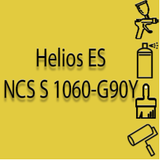 NCS S 1060-G90Y глянцева 1К швидкосохнуча антикорозійна емаль Helios ES - 1л