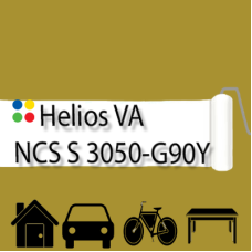 NCS S 3050-G90Y антикорозійна глянцева грунт-емаль (вініл-акрилова) HELIOS VA - 1л