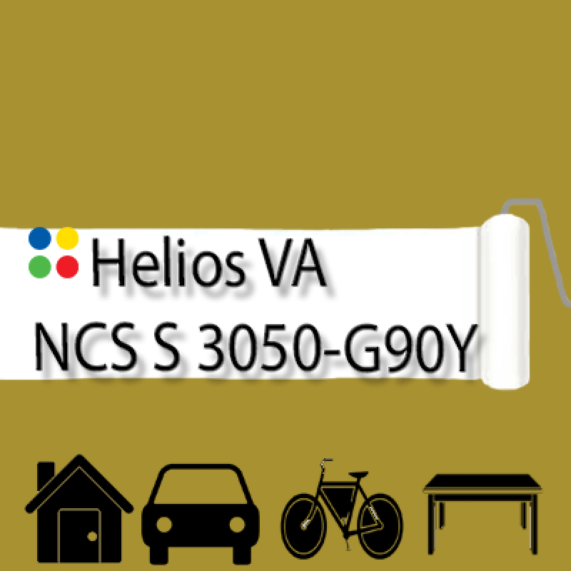 NCS S 3050-G90Y антикорозійна глянцева грунт-емаль (вініл-акрилова) HELIOS VA - 1л