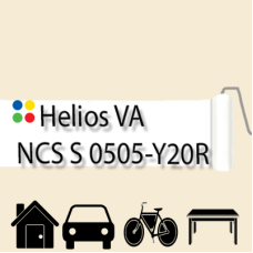 NCS S 0505-Y20R антикорозійна матова грунт-емаль (вініл-акрилова) HELIOS VA - 1л