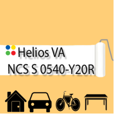 NCS S 0540-Y20R антикорозійна матова грунт-емаль (вініл-акрилова) HELIOS VA - 1л