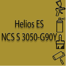 NCS S 3050-G90Y глянцева 1К швидкосохнуча антикорозійна емаль Helios ES - 1л