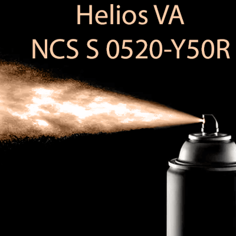 NCS S 0520-Y50R аерозольна антикорозійна матова грунт-емаль (вініл-акрилова) HELIOS VA - 400м
