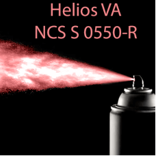 NCS S 0550-R аерозольна антикорозійна матова грунт-емаль (вініл-акрилова) HELIOS VA - 400м