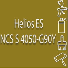 NCS S 4050-G90Y глянцева 1К швидкосохнуча антикорозійна емаль Helios ES - 1л