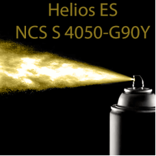 NCS S 4050-G90Y аерозольна глянцева 1К швидкосохнуча антикорозійна емаль Helios ES - 400мл
