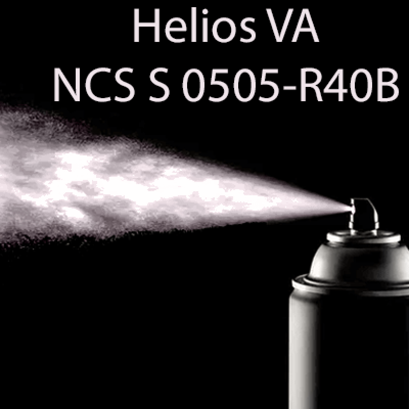 NCS S 0505-R40B аерозольна антикорозійна матова грунт-емаль (вініл-акрилова) HELIOS VA - 400м