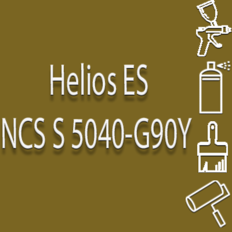 NCS S 5040-G90Y глянцева 1К швидкосохнуча антикорозійна емаль Helios ES - 1л