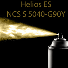 NCS S 5040-G90Y аерозольна глянцева 1К швидкосохнуча антикорозійна емаль Helios ES - 400мл