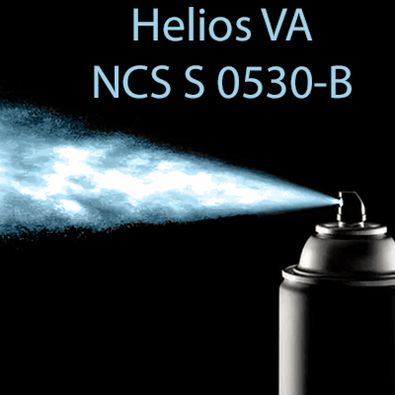 NCS S 0530-B аерозольна антикорозійна матова грунт-емаль (вініл-акрилова) HELIOS VA - 400м