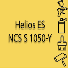 NCS S 1050-Y глянцева 1К швидкосохнуча антикорозійна емаль Helios ES - 1л