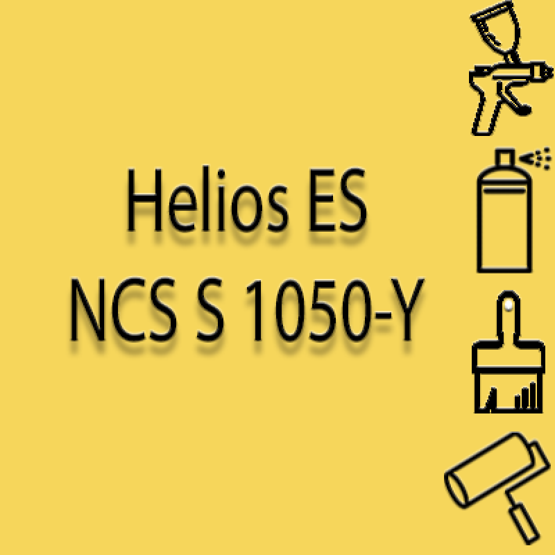 NCS S 1050-Y глянцева 1К швидкосохнуча антикорозійна емаль Helios ES - 1л NCS S 1050-Y глянцева 1К швидкосохнуча антикорозійна емаль Helios ES - 1л