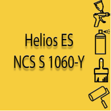 NCS S 1060-Y глянцева 1К швидкосохнуча антикорозійна емаль Helios ES - 1л