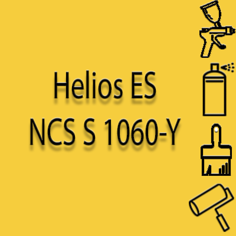 NCS S 1060-Y глянцева 1К швидкосохнуча антикорозійна емаль Helios ES - 1л NCS S 1060-Y глянцева 1К швидкосохнуча антикорозійна емаль Helios ES - 1л