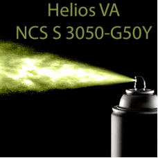 NCS S 3050-G50Y аерозольна антикорозійна матова грунт-емаль (вініл-акрилова) HELIOS VA - 400м