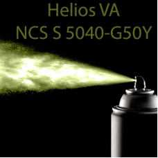 NCS S 5040-G50Y аерозольна антикорозійна матова грунт-емаль (вініл-акрилова) HELIOS VA - 400м