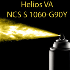 NCS S 1060-G90Y аерозольна антикорозійна матова грунт-емаль (вініл-акрилова) HELIOS VA - 400м