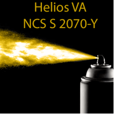 NCS S 2070-Y аерозольна антикорозійна глянцева грунт-емаль (вініл-акрилова) HELIOS VA - 400м