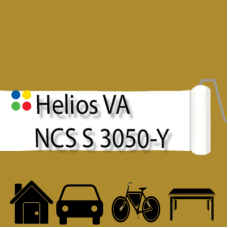 NCS S 3050-Y антикорозійна матова грунт-емаль (вініл-акрилова) HELIOS VA - 1л