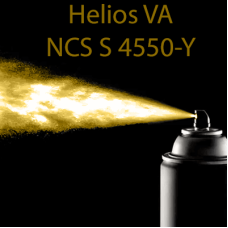 NCS S 4550-Y аерозольна антикорозійна матова грунт-емаль (вініл-акрилова) HELIOS VA - 400м