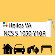NCS S 1050-Y10R антикорозійна матова грунт-емаль (вініл-акрилова) HELIOS VA - 1л