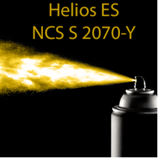NCS S 2070-Y аерозольна глянцева 1К швидкосохнуча антикорозійна емаль Helios ES - 400мл