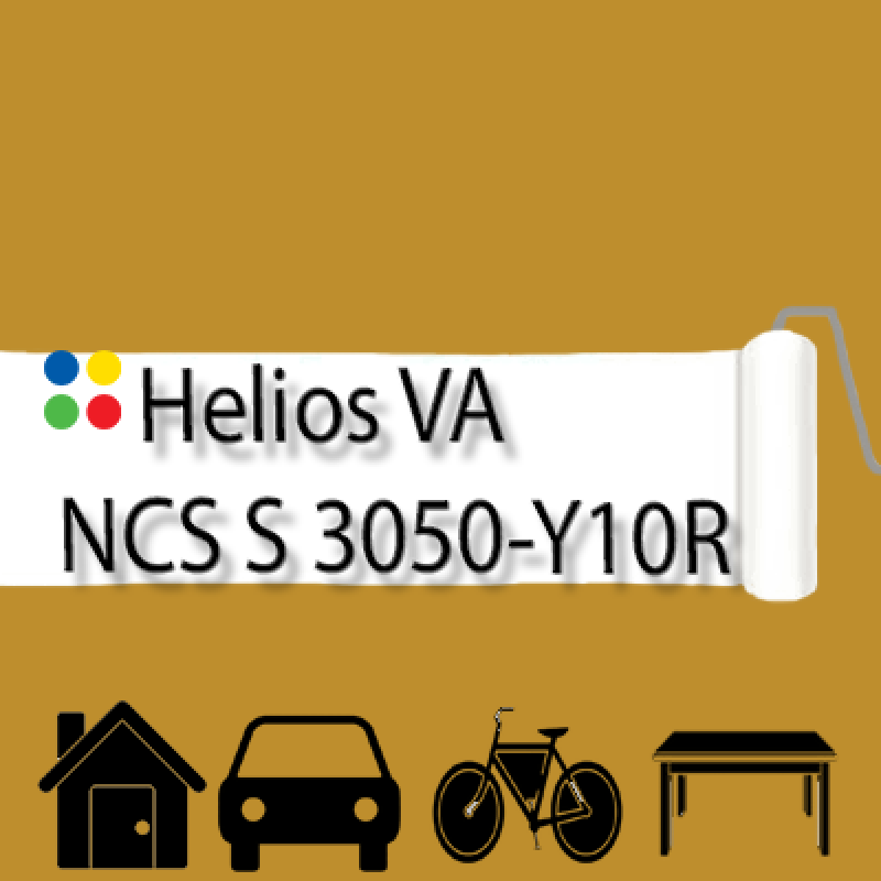 NCS S 3050-Y10R антикорозійна матова грунт-емаль (вініл-акрилова) HELIOS VA - 1л