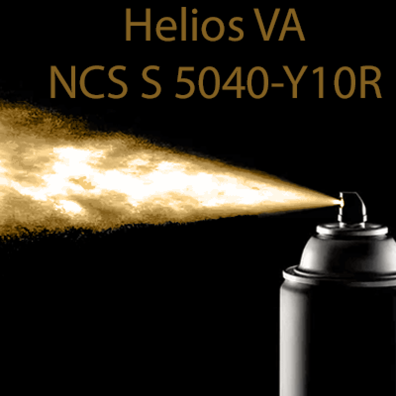 NCS S 5040-Y10R аерозольна антикорозійна матова грунт-емаль (вініл-акрилова) HELIOS VA - 400м