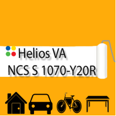 NCS S 1070-Y20R антикорозійна матова грунт-емаль (вініл-акрилова) HELIOS VA - 1л