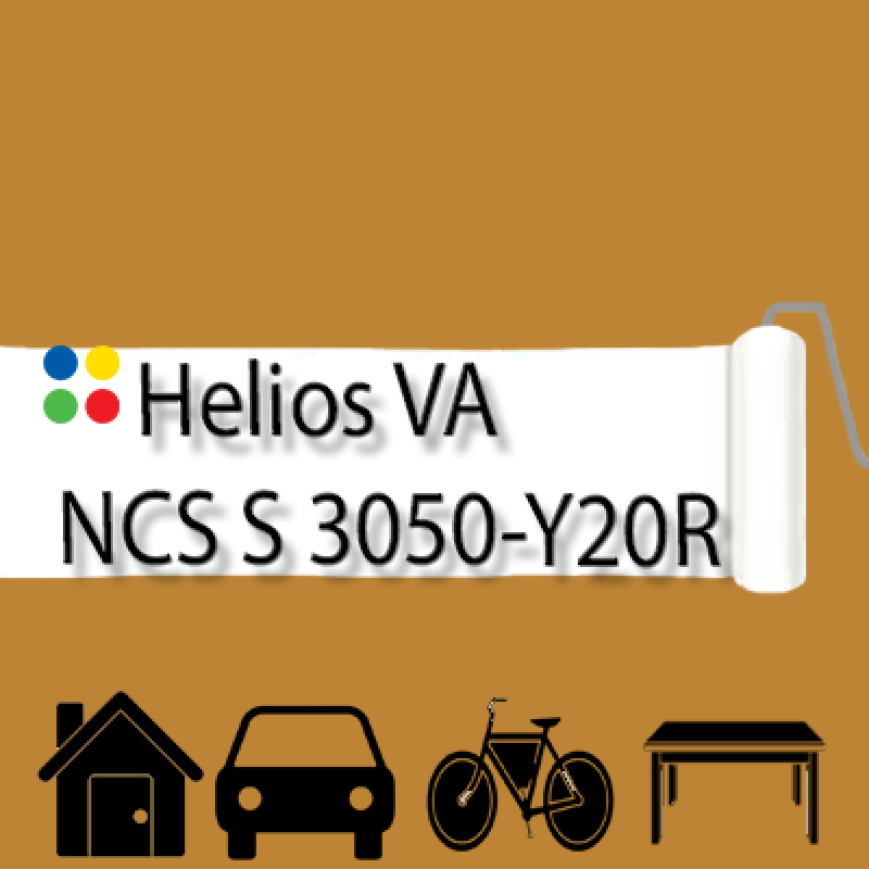 NCS S 3050-Y20R антикорозійна матова грунт-емаль (вініл-акрилова) HELIOS VA - 1л