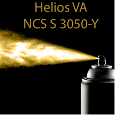 NCS S 3050-Y аерозольна антикорозійна глянцева грунт-емаль (вініл-акрилова) HELIOS VA - 400м