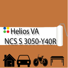 NCS S 3050-Y40R антикорозійна матова грунт-емаль (вініл-акрилова) HELIOS VA - 1л