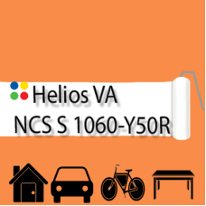 NCS S 1060-Y50R антикорозійна матова грунт-емаль (вініл-акрилова) HELIOS VA - 1л