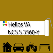 NCS S 3560-Y антикорозійна глянцева грунт-емаль (вініл-акрилова) HELIOS VA - 1л