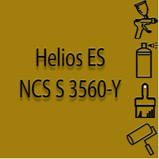 NCS S 3560-Y глянцева 1К швидкосохнуча антикорозійна емаль Helios ES - 1л