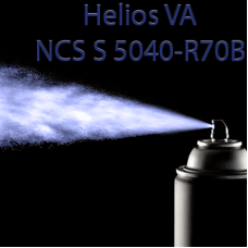 NCS S 5040-R70B аерозольна антикорозійна матова грунт-емаль (вініл-акрилова) HELIOS VA - 400м