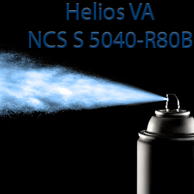 NCS S 5040-R80B аерозольна антикорозійна матова грунт-емаль (вініл-акрилова) HELIOS VA - 400м