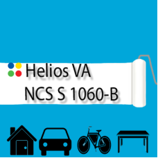 NCS S 1060-B антикорозійна матова грунт-емаль (вініл-акрилова) HELIOS VA - 1л