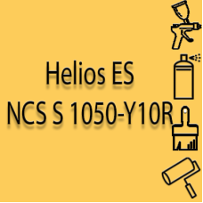 NCS S 1050-Y10R глянцева 1К швидкосохнуча антикорозійна емаль Helios ES - 1л