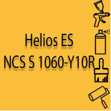 NCS S 1060-Y10R глянцева 1К швидкосохнуча антикорозійна емаль Helios ES - 1л