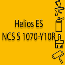 NCS S 1070-Y10R глянцева 1К швидкосохнуча антикорозійна емаль Helios ES - 1л