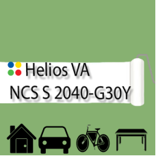 NCS S 2040-G30Y антикорозійна матова грунт-емаль (вініл-акрилова) HELIOS VA - 1л