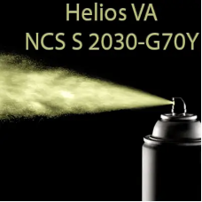 NCS S 2030-G70Y аерозольна антикорозійна матова грунт-емаль (вініл-акрилова) HELIOS VA - 400м