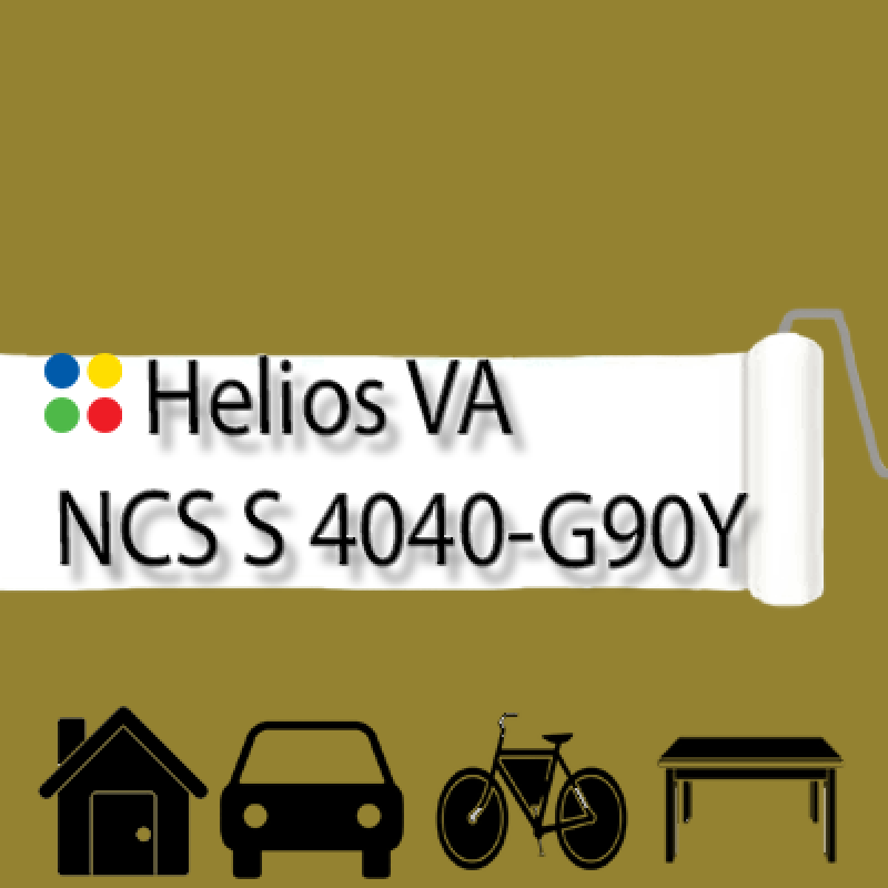 NCS S 4040-G90Y антикорозійна матова грунт-емаль (вініл-акрилова) HELIOS VA - 1л