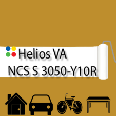 NCS S 3050-Y10R антикорозійна глянцева грунт-емаль (вініл-акрилова) HELIOS VA - 1л