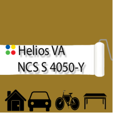NCS S 4050-Y антикорозійна матова грунт-емаль (вініл-акрилова) HELIOS VA - 1л