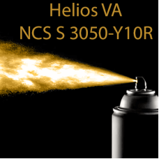 NCS S 3050-Y10R аерозольна антикорозійна глянцева грунт-емаль (вініл-акрилова) HELIOS VA - 400м