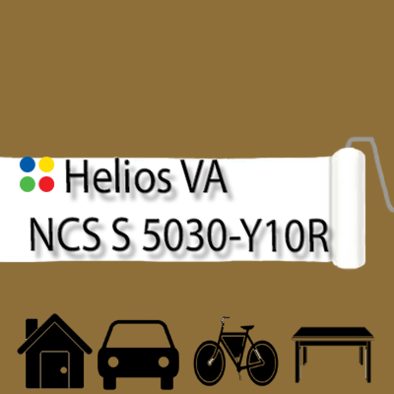 NCS S 5030-Y10R антикорозійна матова грунт-емаль (вініл-акрилова) HELIOS VA - 1л